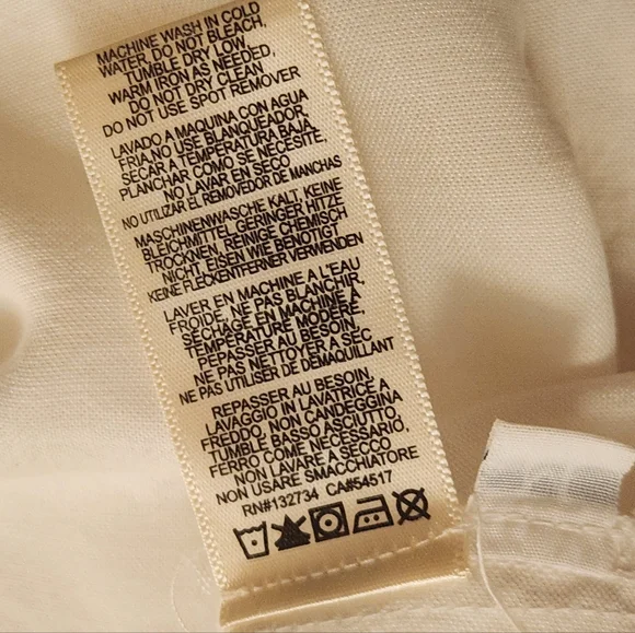 Cloth & Stone Seamed White Button Down Shirt 100% Tencel Lyocell | Sz M | NWOT - Picture 10 of 11